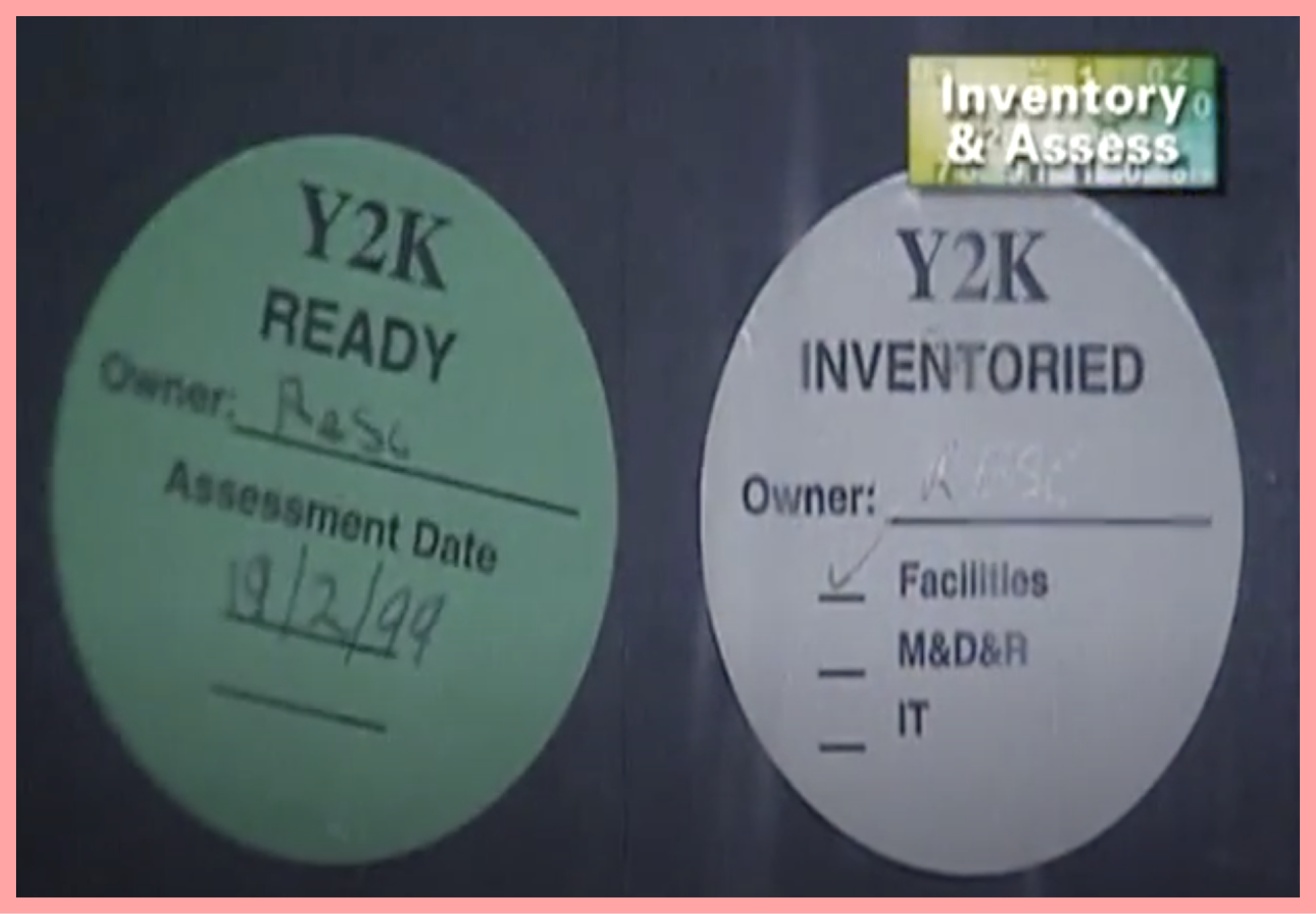 y2k bug stickets